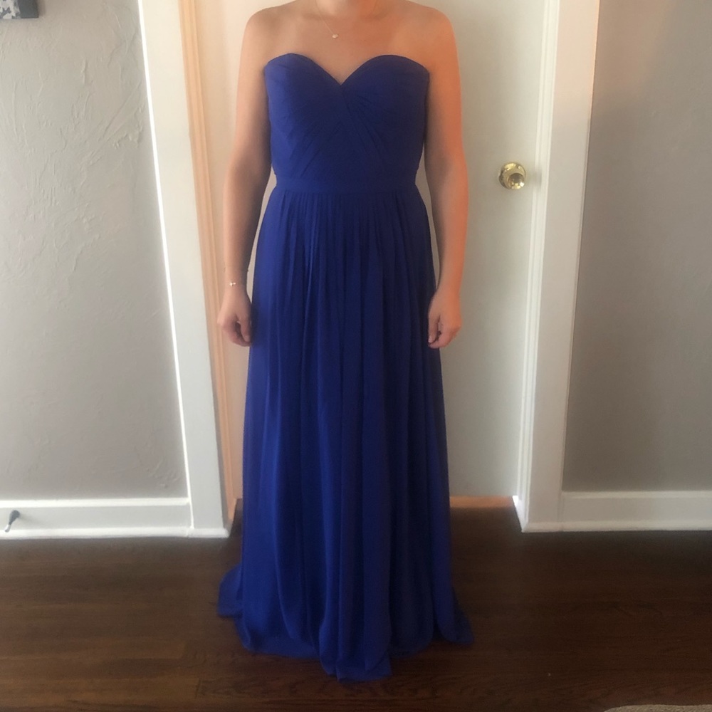 BLUE BRIDESMAID DRESS